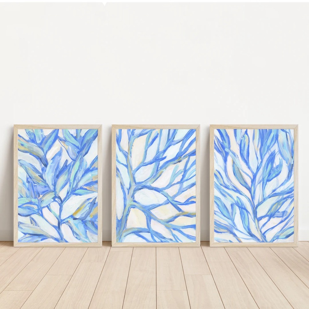 Jetty Home- Seaweed Blues- Set of 3